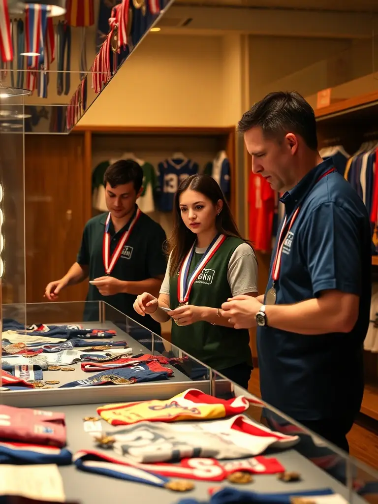 A photograph of volunteers working on preserving historical documents at the Gardanne Autrefois museum, showcasing the museum's commitment to preservation.